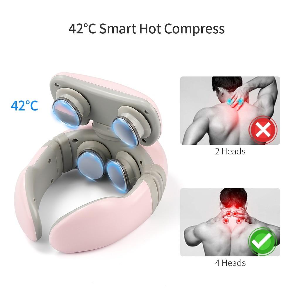 4D Neck Massager con Control Remoto: Tu Aliado Contra el Dolor de Cuello